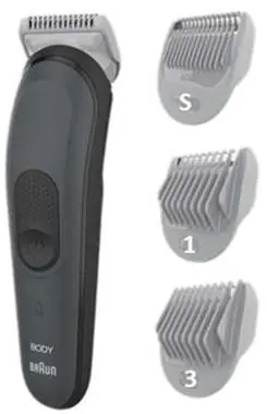 BRAUN BG 3340 Bodygrommer 416982 Akku sw 3in1 Neuheit