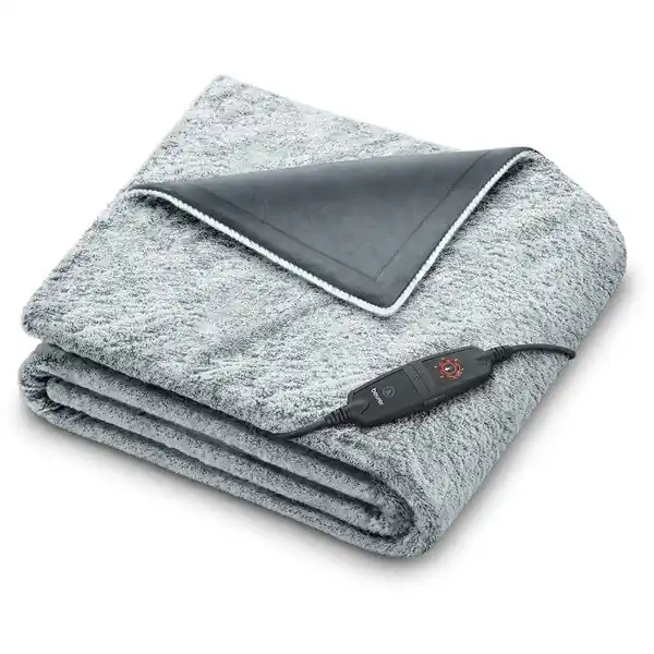 Beurer HD 75 Nordic Grey Green Planet Wärme-Kuscheldecke 180x30cm 6Stufen Abs. Sofort Bestellen