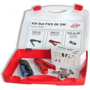 Astro KR-Set FKS 06QM Montageset mit Quick-Kompressionssteckern Top-Seller