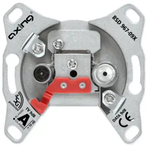 Axing BSD 967-09X Multimedia-Enddose 9 dB 5 . 1800 MHz CATV DATAKlasse A (+10 Sofort Bestellen