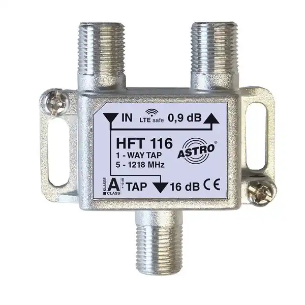 Astro HFT 116 Abzweiger 1-fach 5-1218MHz ca.16dB Bestpreis