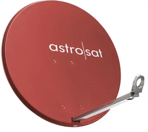 Schneller Versand Astro SAT Spiegel AST 850 R 85cm rot ALU