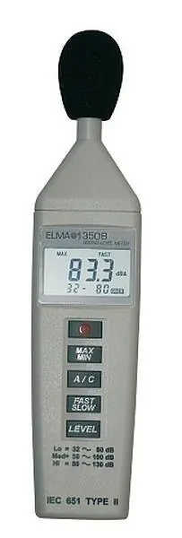 Markenware Evomex 6398157229 Elma 1350 B Schallpegelmessgerät