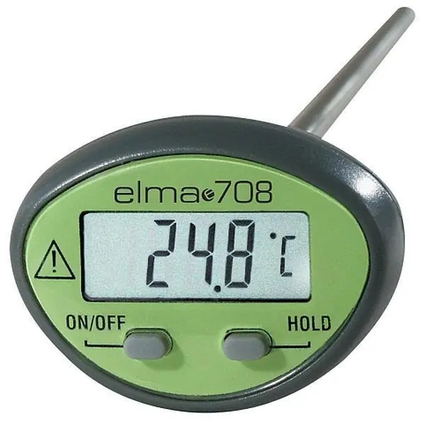 Saisonangebot Evomex 6398157708 Elma 708 Einfaches Thermometer mit Einstechfühler