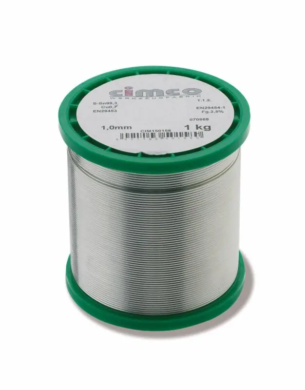 Cimco 150174 Elektroniklot bleifrei 2,0mm 250g DIN29453 Einwegspule Neue Ware