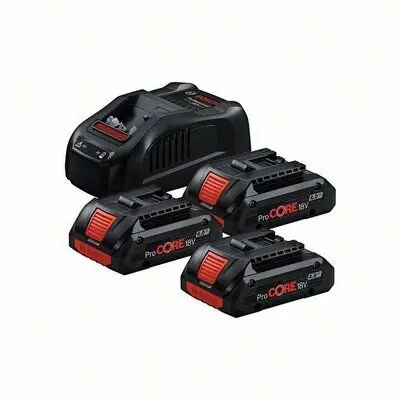 Solange Der Vorrat Reicht Bosch 0615990N2G Starter Set ProCORE 18V 3x4,0Ah +GAL 1880 CV