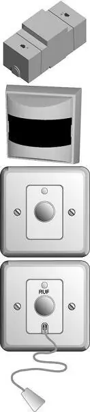 Elso SIGMA Rufanlagen-Set reinweiss für Behinderten-WC 740074 Super-Preis