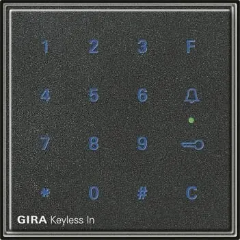 Gira Code Tastatur anth Keyless In 260567 Versand Am Gleichen Tag