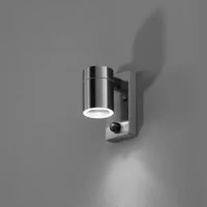 KON 7541-000 Wandleuchte Edelst. L35409 Glas und Bewegungsmelder 140° Beliebt