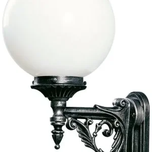 Heißes Angebot Albert 600609 Wandleuchte Alu sw-si 1xA60 75W E27 lm935