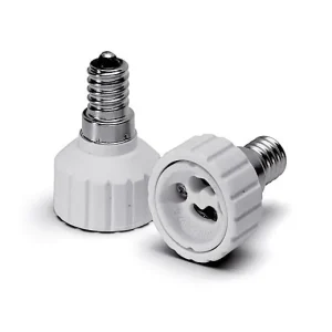 HOUBEN - 990077 Reduktionsfassung ws E14 Porzellan Schraubbef Neu
