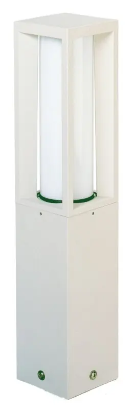 Albert 680508 Sockelleuchte Alu ws 1xESL oder LED-Retrofit max. 20W E27 lm1230 Letzte Chance