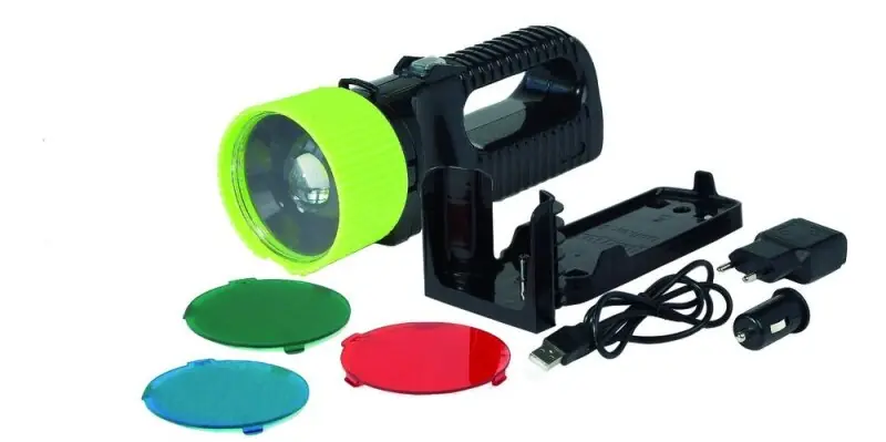 Kracherpreis WITTE&SUTOR Taschenleuchte LED aufladb UniLux AccuLux 5 PRO 230V Akku_eingeb