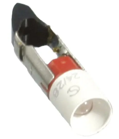Neue Ware 35068 Single-LED Telefonstecklampe 5,6x22mm T5,5k 20-28VAC/DC ug