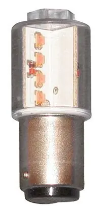 35718 LED-Leuchte 18,5x45mm BA15d 230VAC/DC weiß Markenware