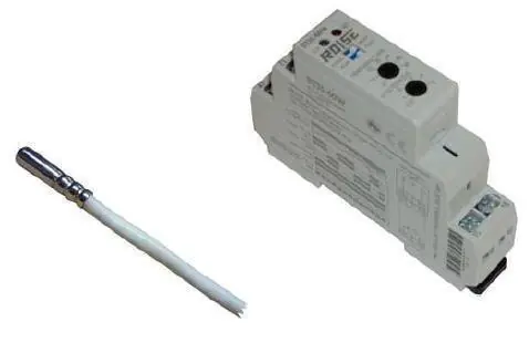 Ausverkauf Rose LM STH-60 Schaltschrank-Thermostat Kontaktart Öffner Temperaturbereich 0 bis 60°C inklusive 3m Fernfühler und Schnappbefestigung